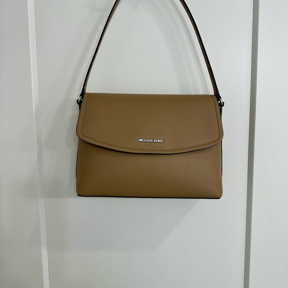 Michael Kors Tan Leather Shoulder Bag
